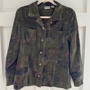 Patterned Button Down